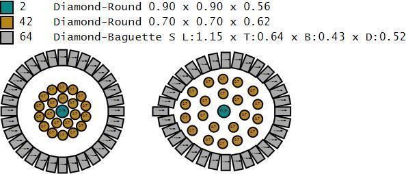 Earring 3D print model_12