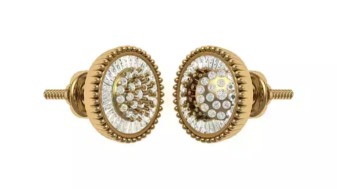 Earring 3D print model