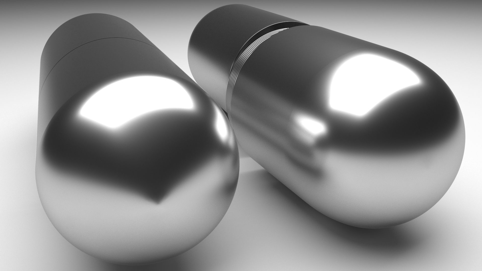 Co2 Cartridge 3D model_4