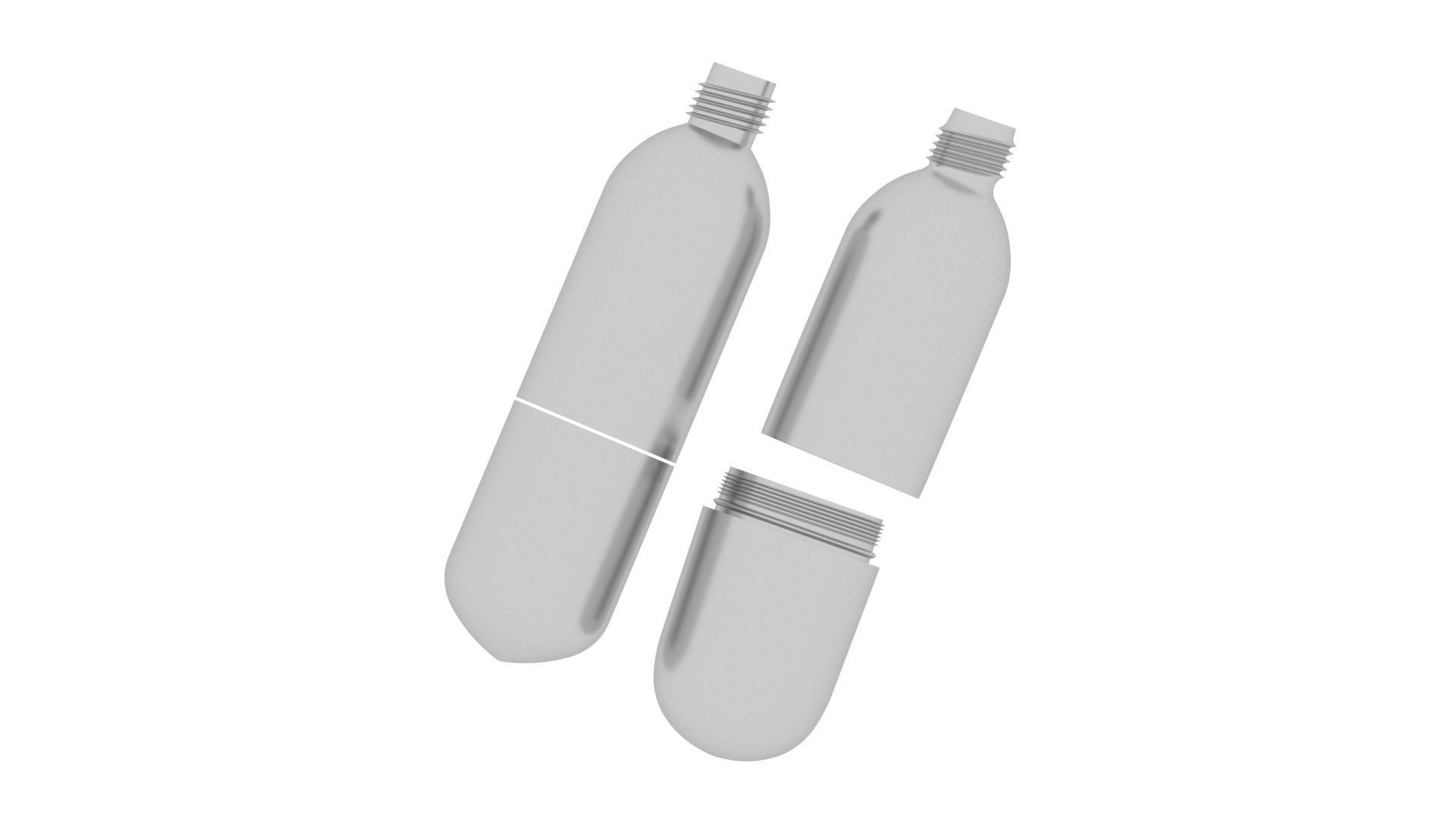 Co2 Cartridge 3D model_13