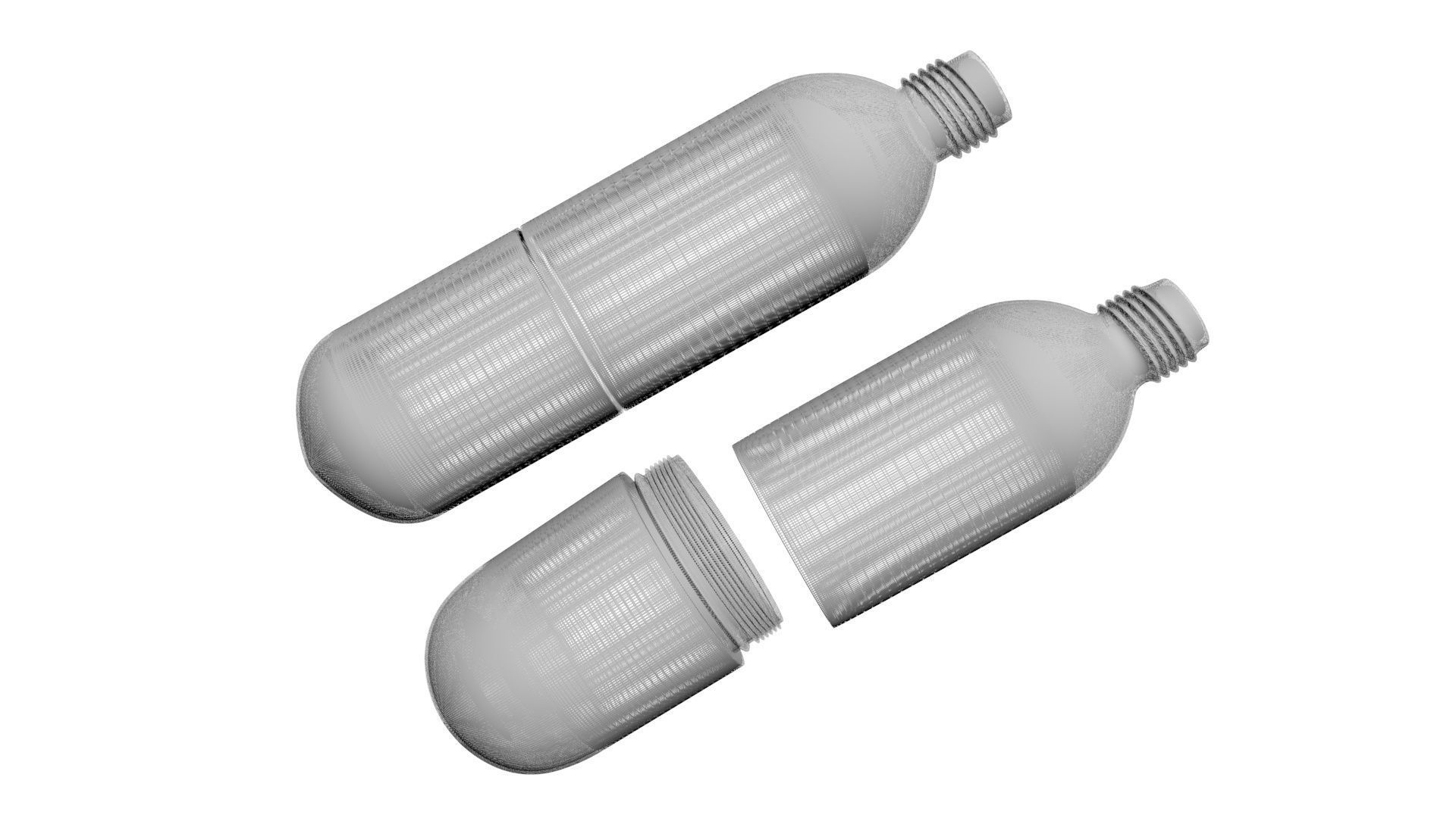 Co2 Cartridge 3D model_20