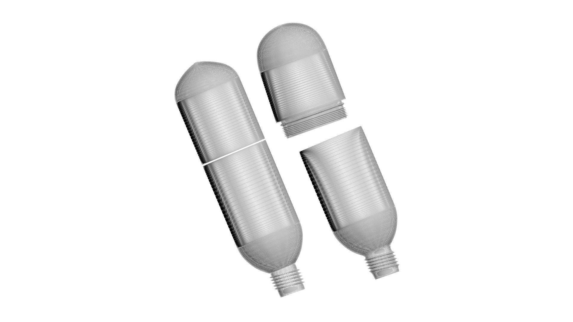 Co2 Cartridge 3D model_27
