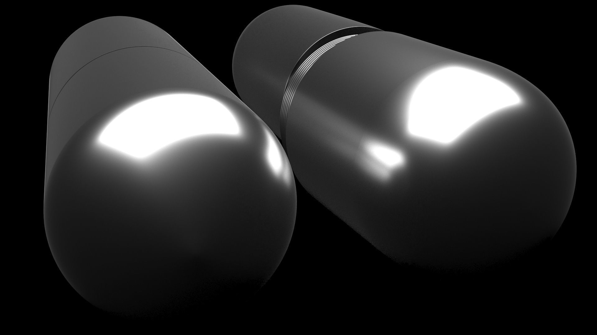 Co2 Cartridge 3D model_6