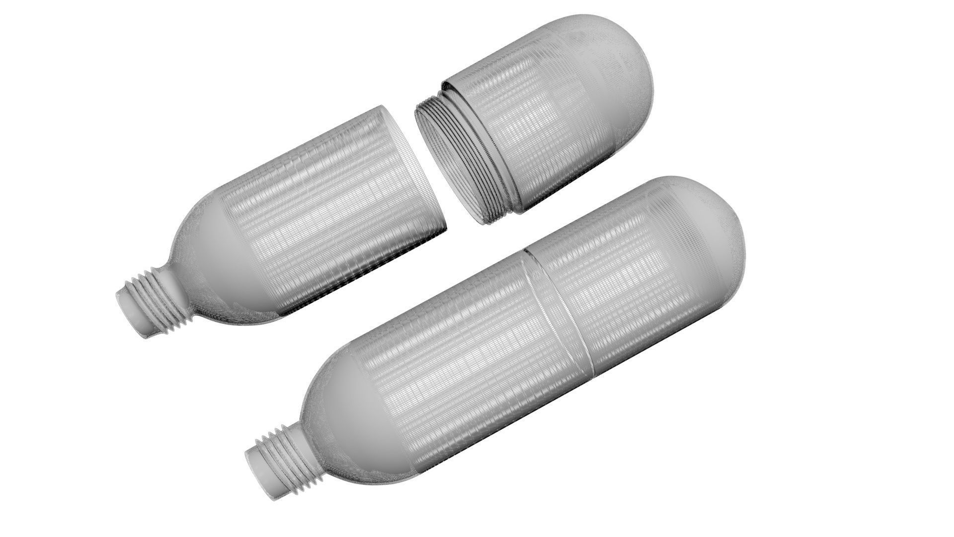 Co2 Cartridge 3D model_22