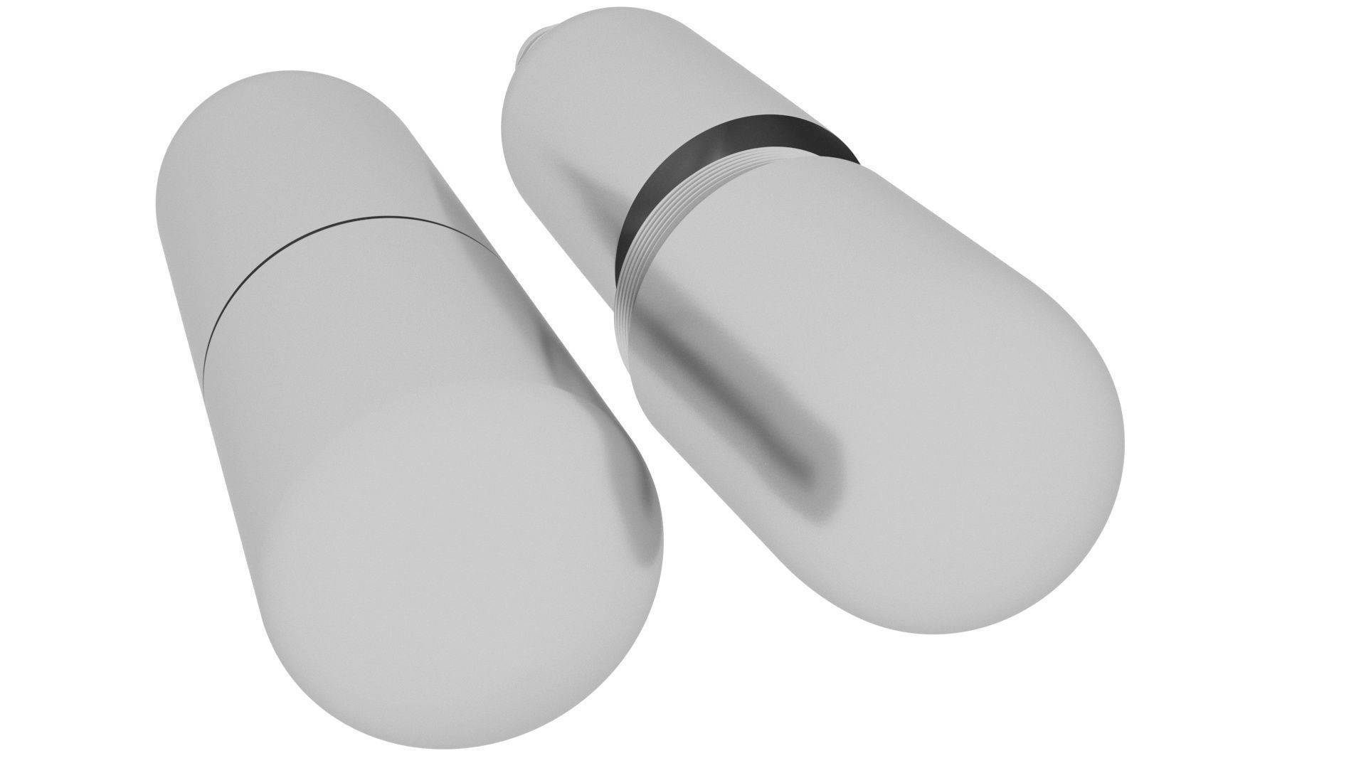 Co2 Cartridge 3D model_7