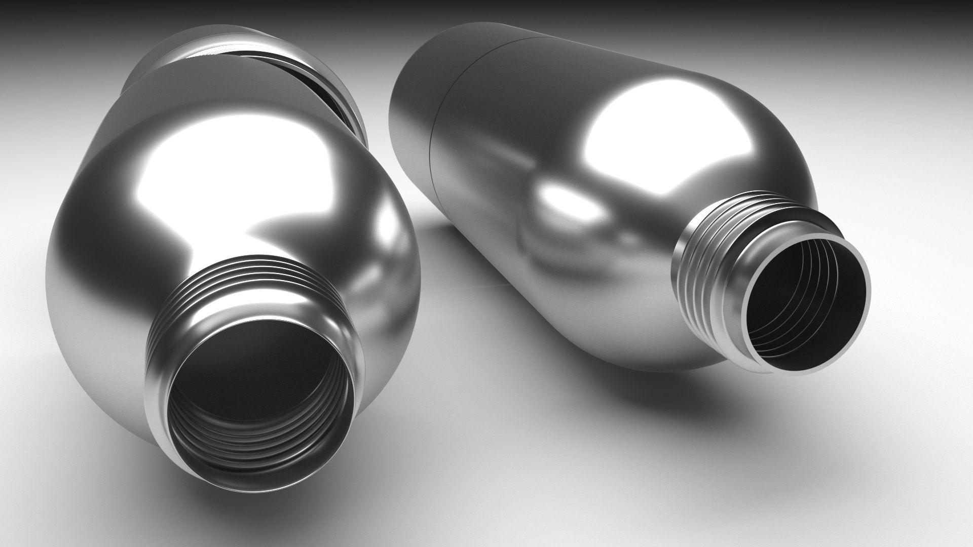 Co2 Cartridge 3D model_2