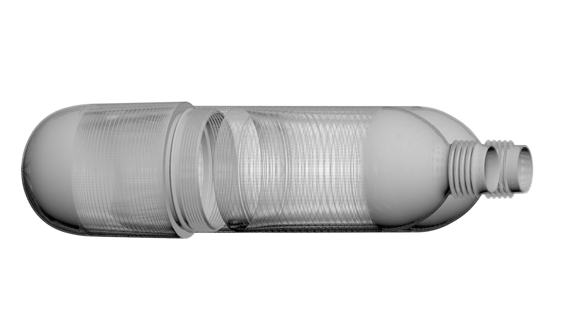 Co2 Cartridge 3D model_29