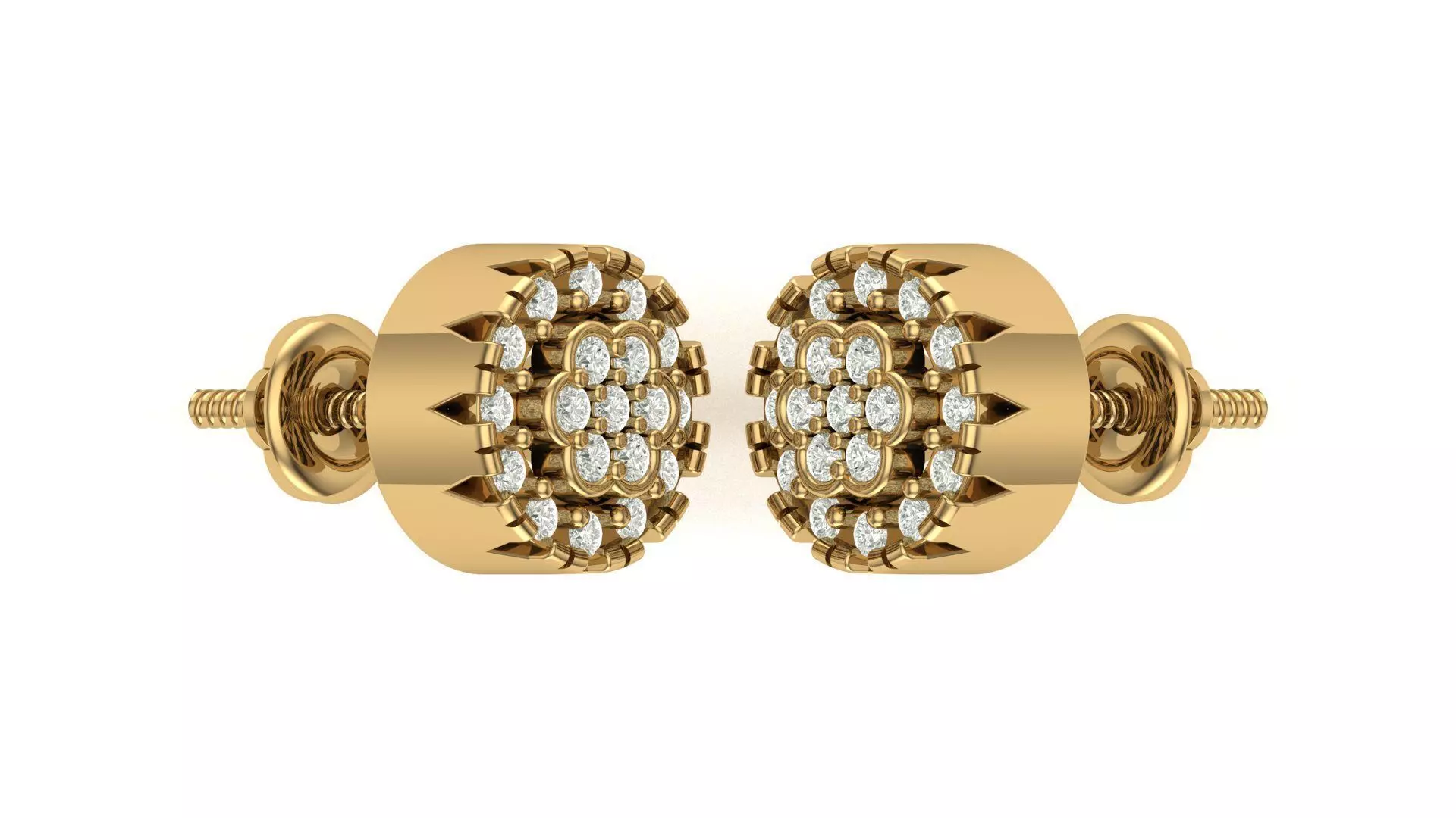 Earring 3D print model_0