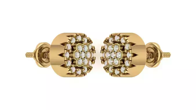 Earring 3D print model