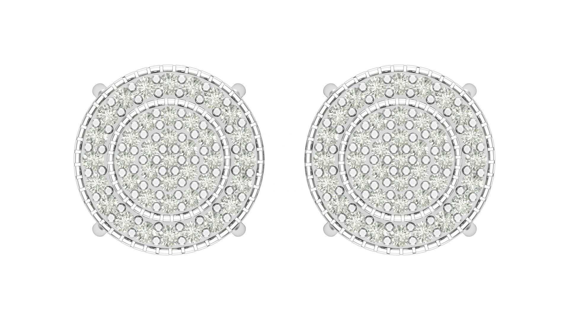 Earring 3D print model_5