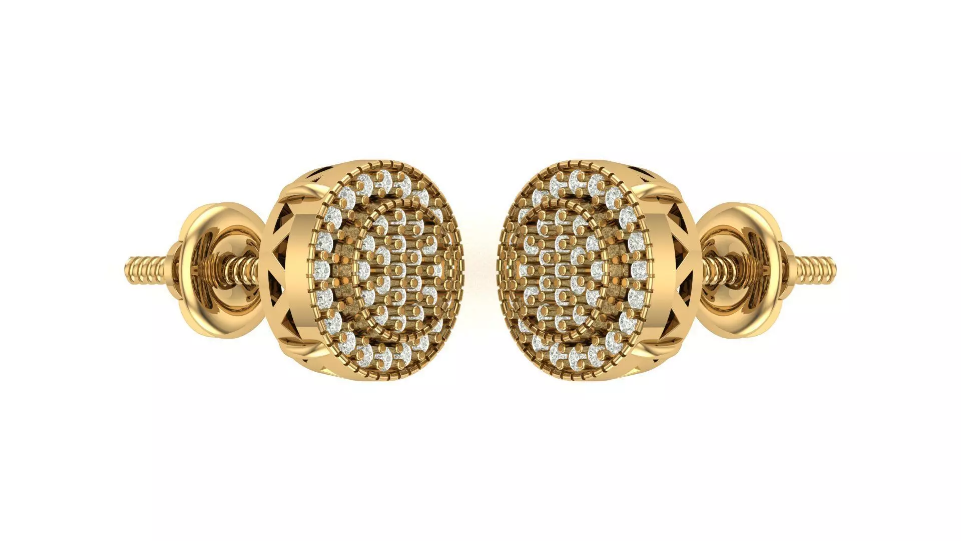 Earring 3D print model_0