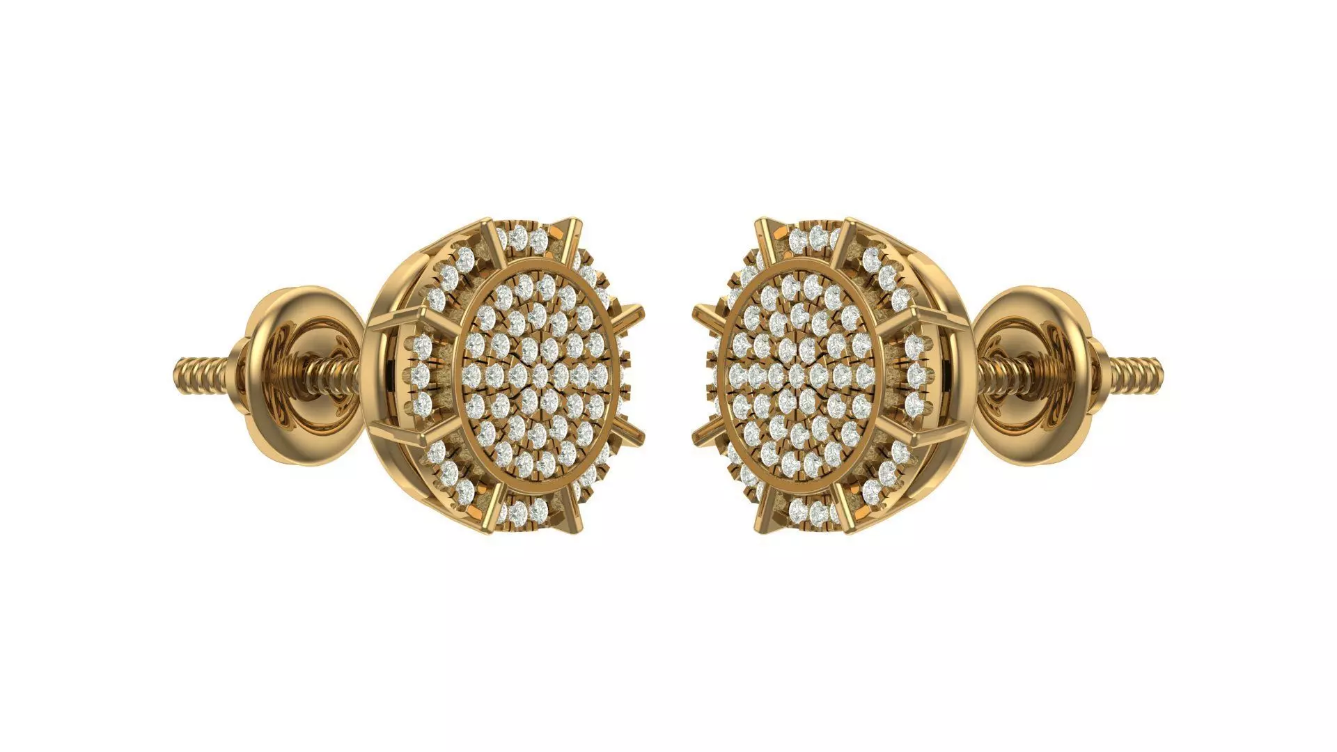 Earring 3D print model_0