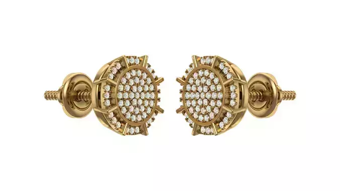 Earring 3D print model