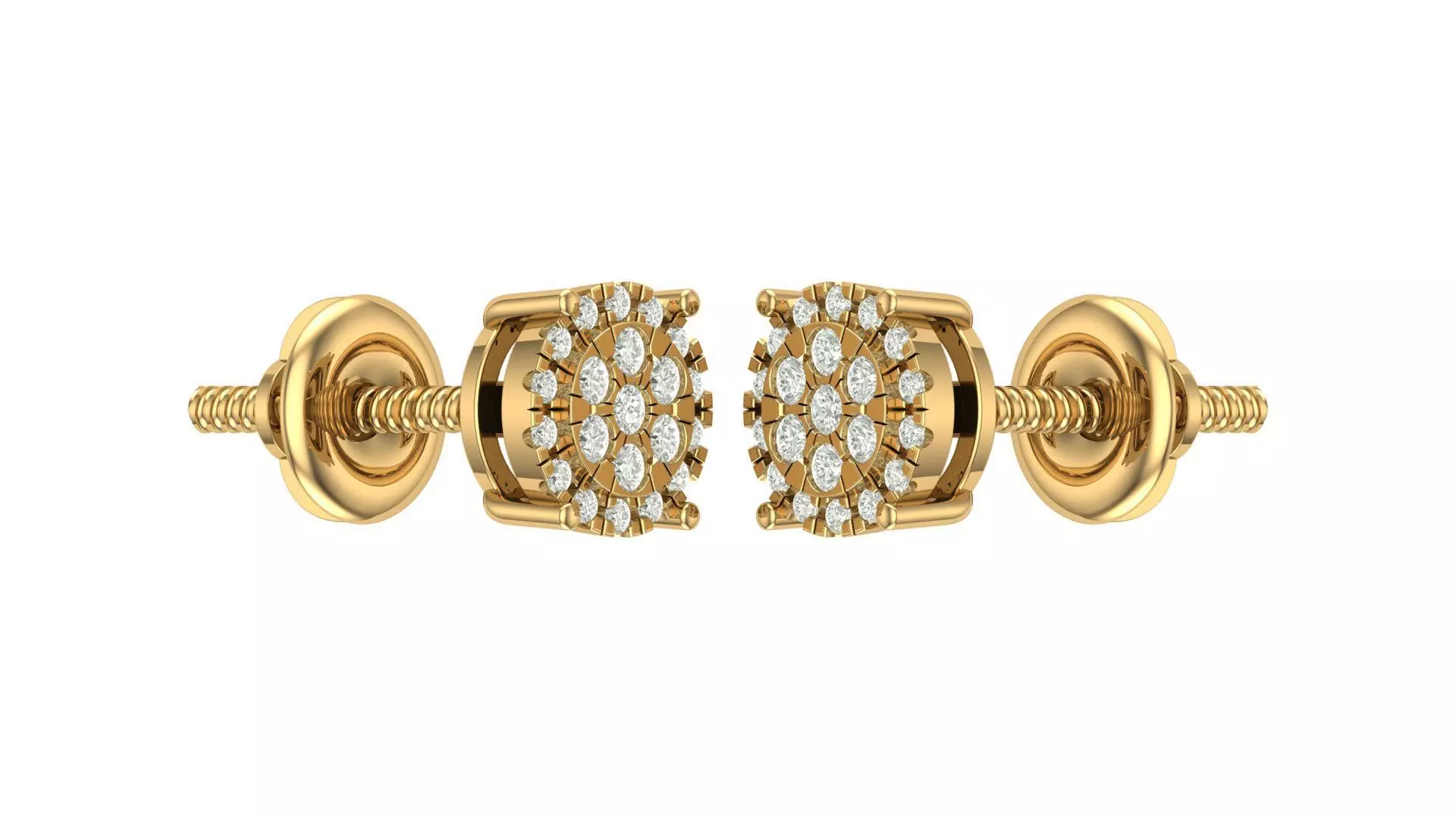 Earring 3D print model_0