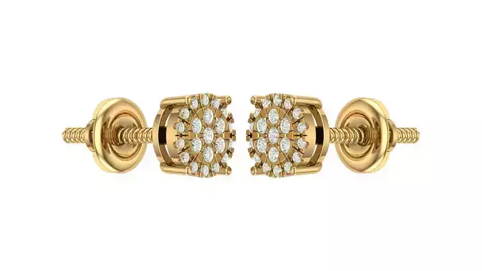 Earring 3D print model