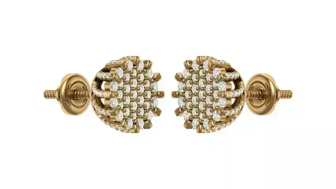 Earring 3D print model