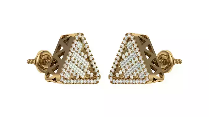 Earring 3D print model