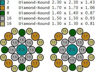 Earring 3D print model_12