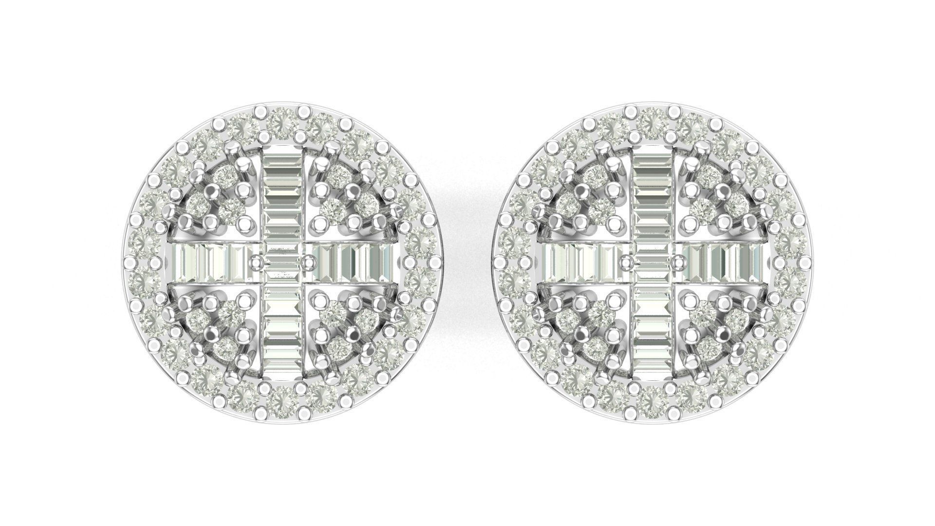 Earring 3D print model_5