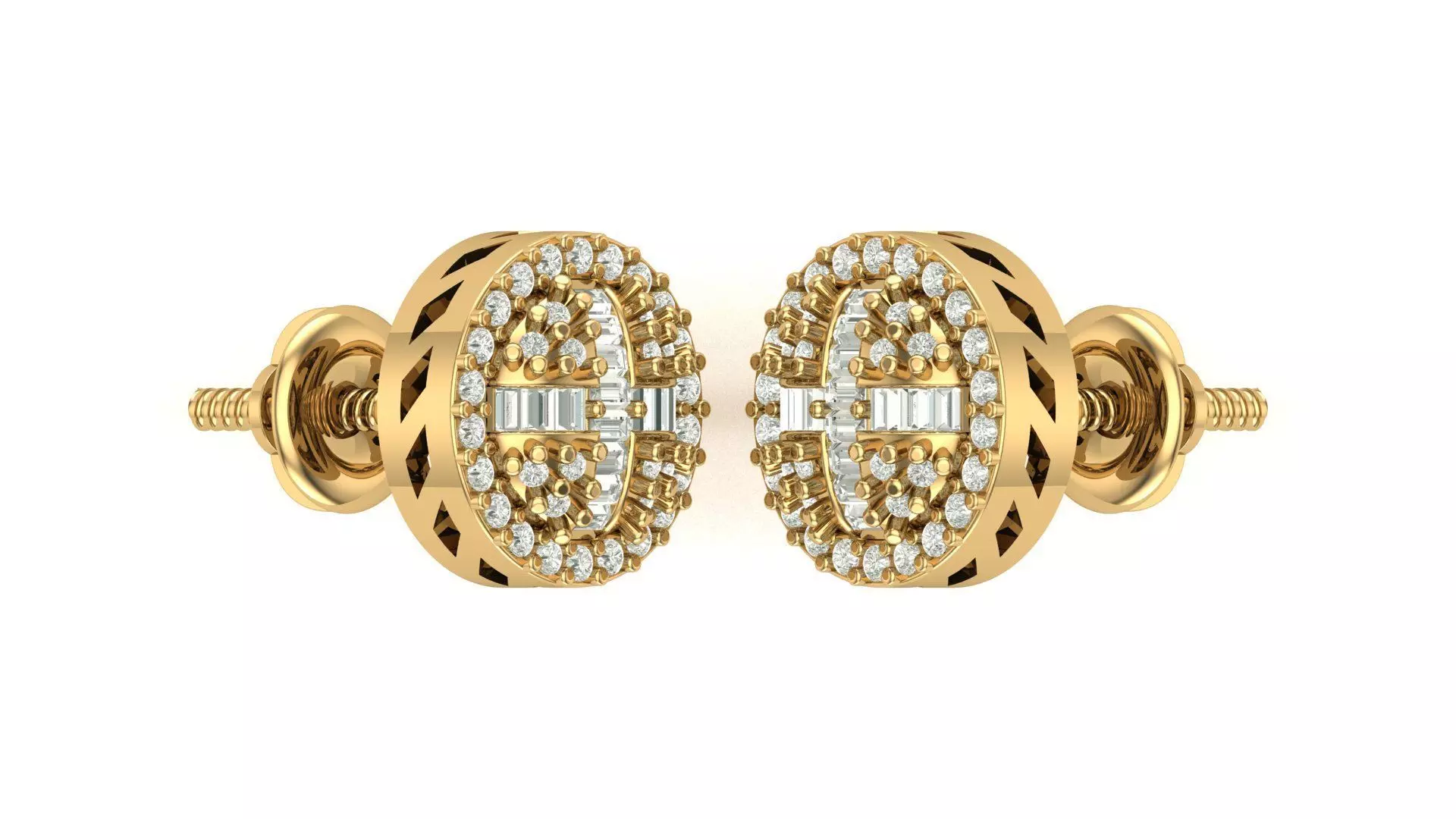 Earring 3D print model_0