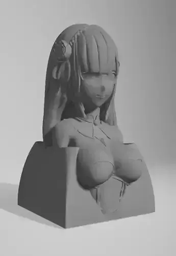 Emilia Rezero keycaps  3D print model