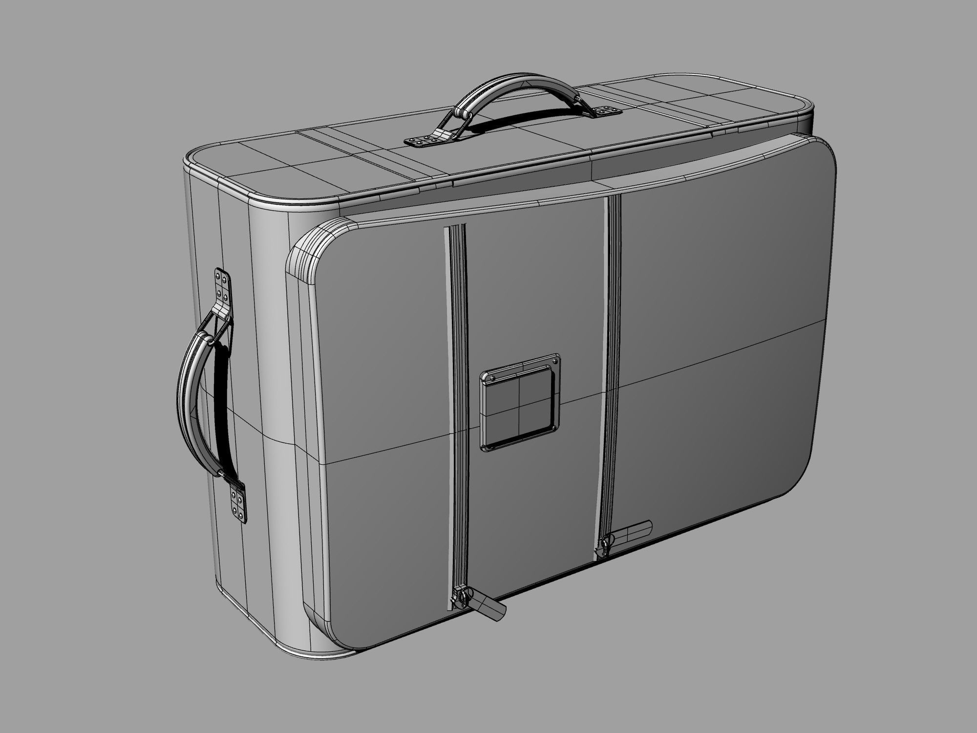 Suitcase 06 3D model_7