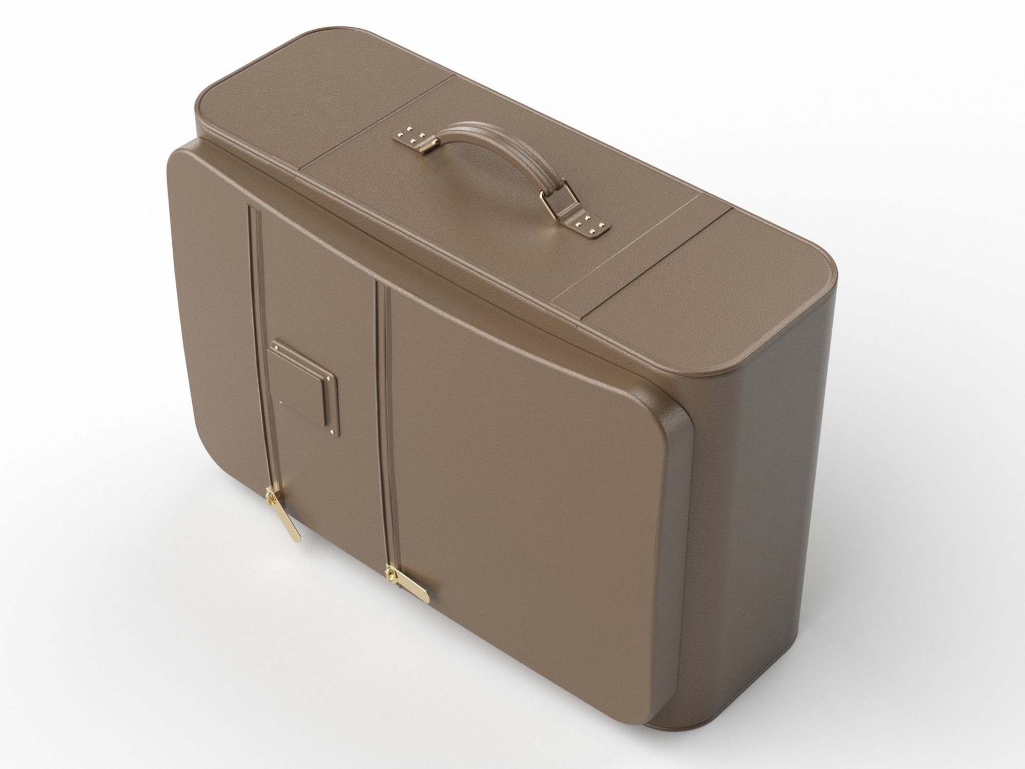 Suitcase 06 3D model_2