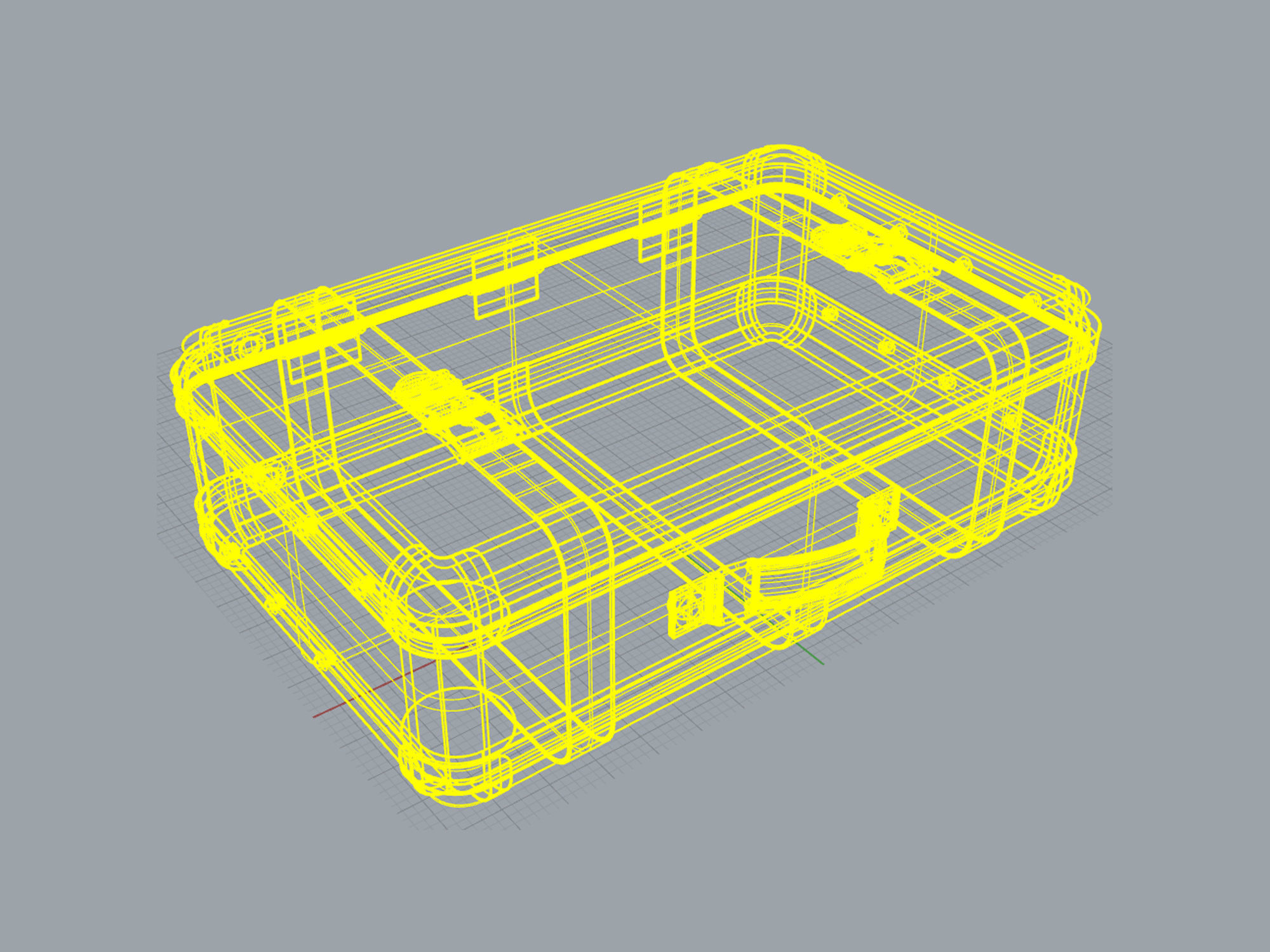 Suitcase 07 3D model_7