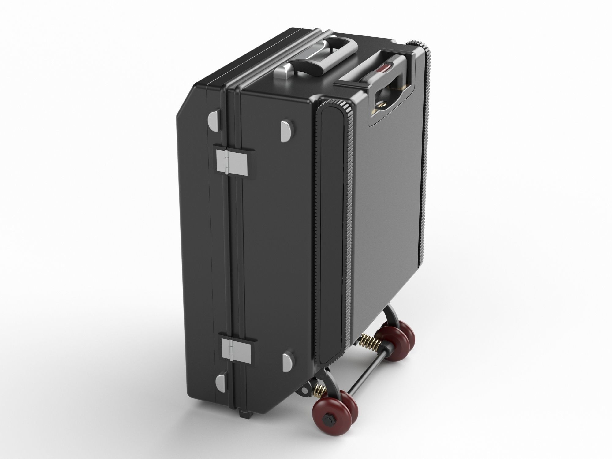 Suitcase 08 3D model_3
