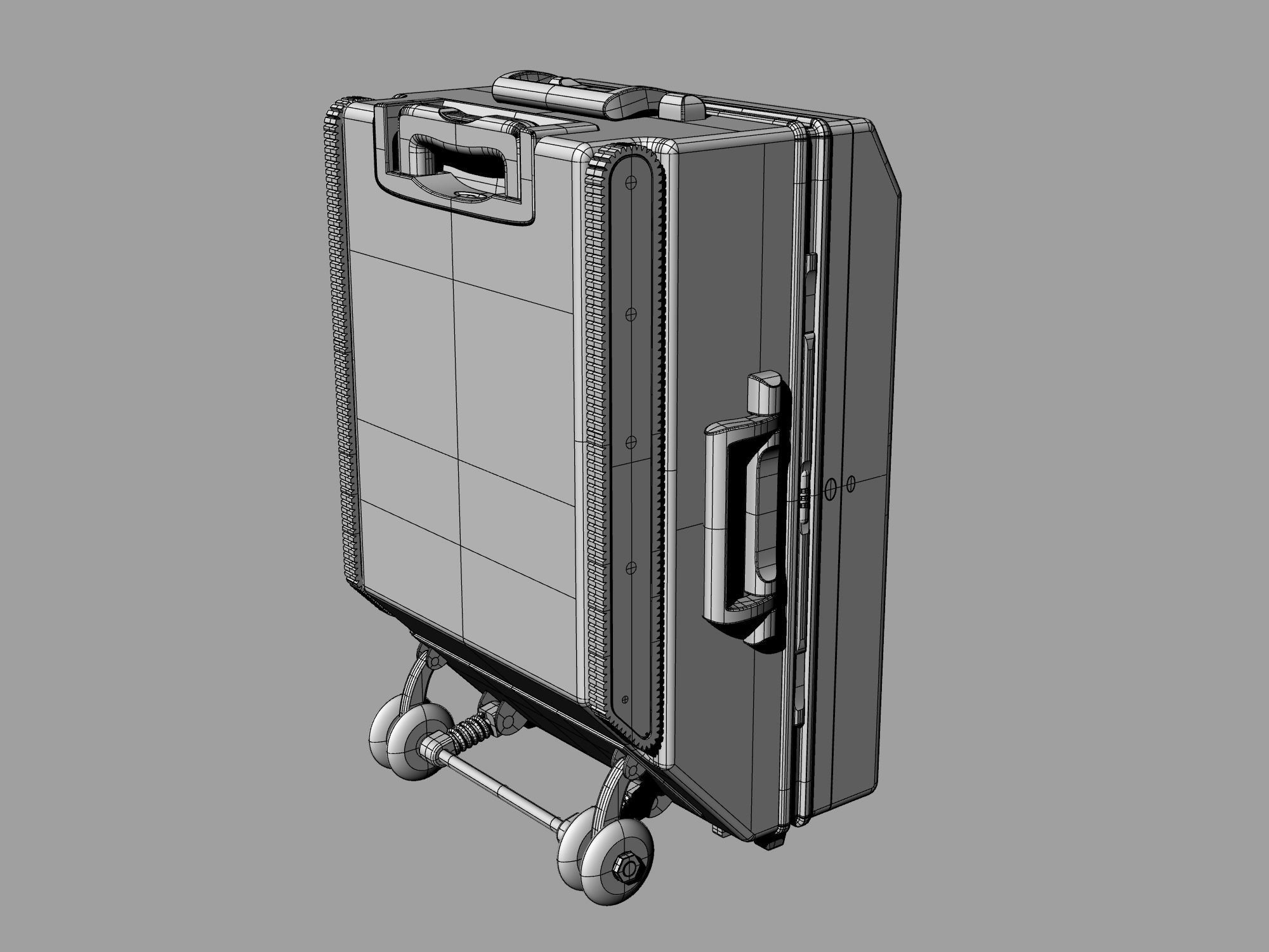 Suitcase 08 3D model_9