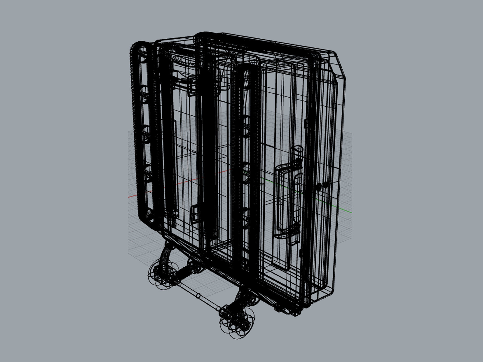Suitcase 08 3D model_7