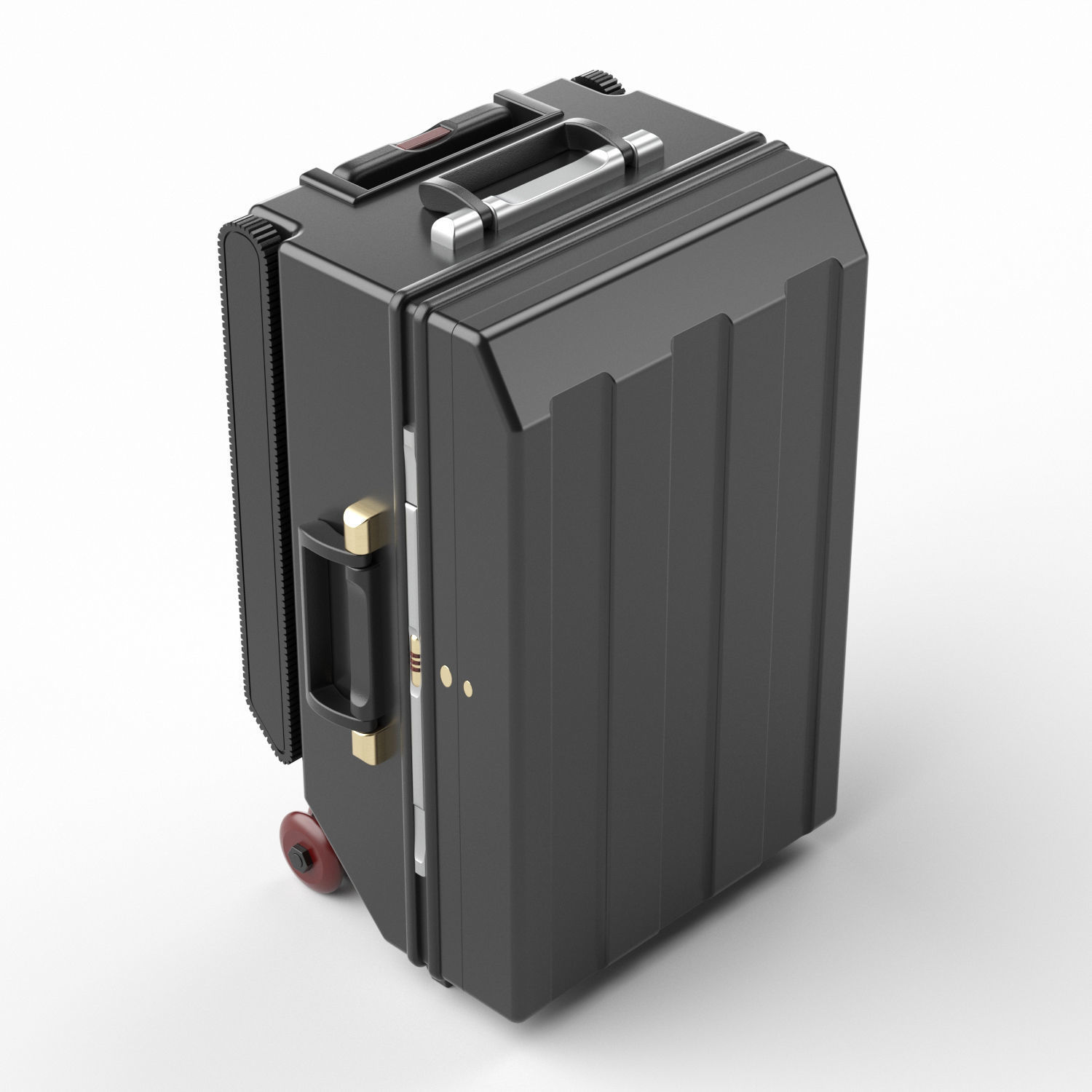 Suitcase 08 3D model_1