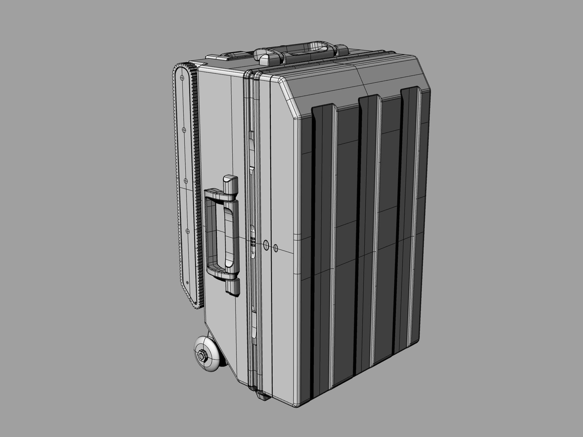 Suitcase 08 3D model_8