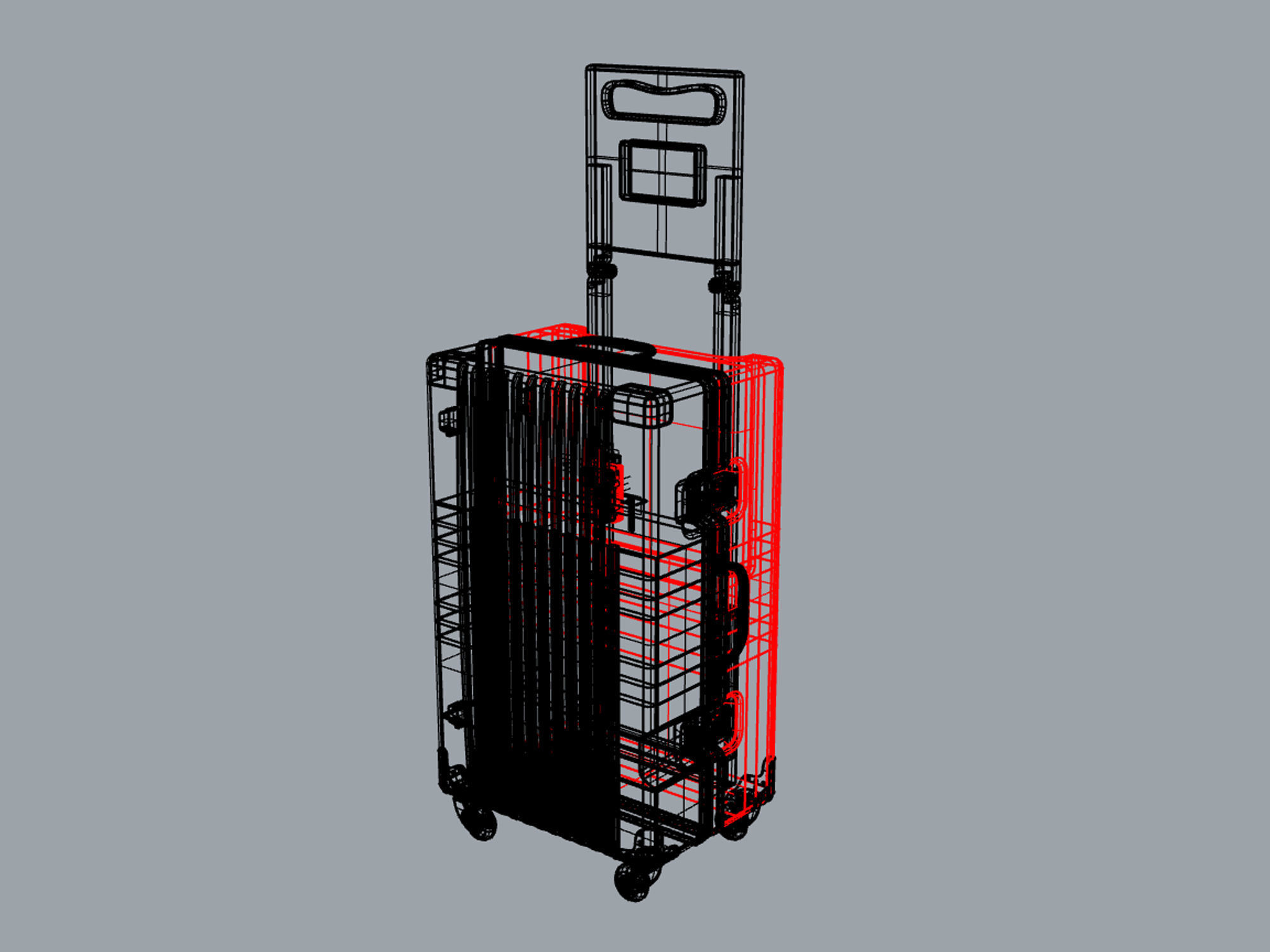 Suitcase 09 3D model_7