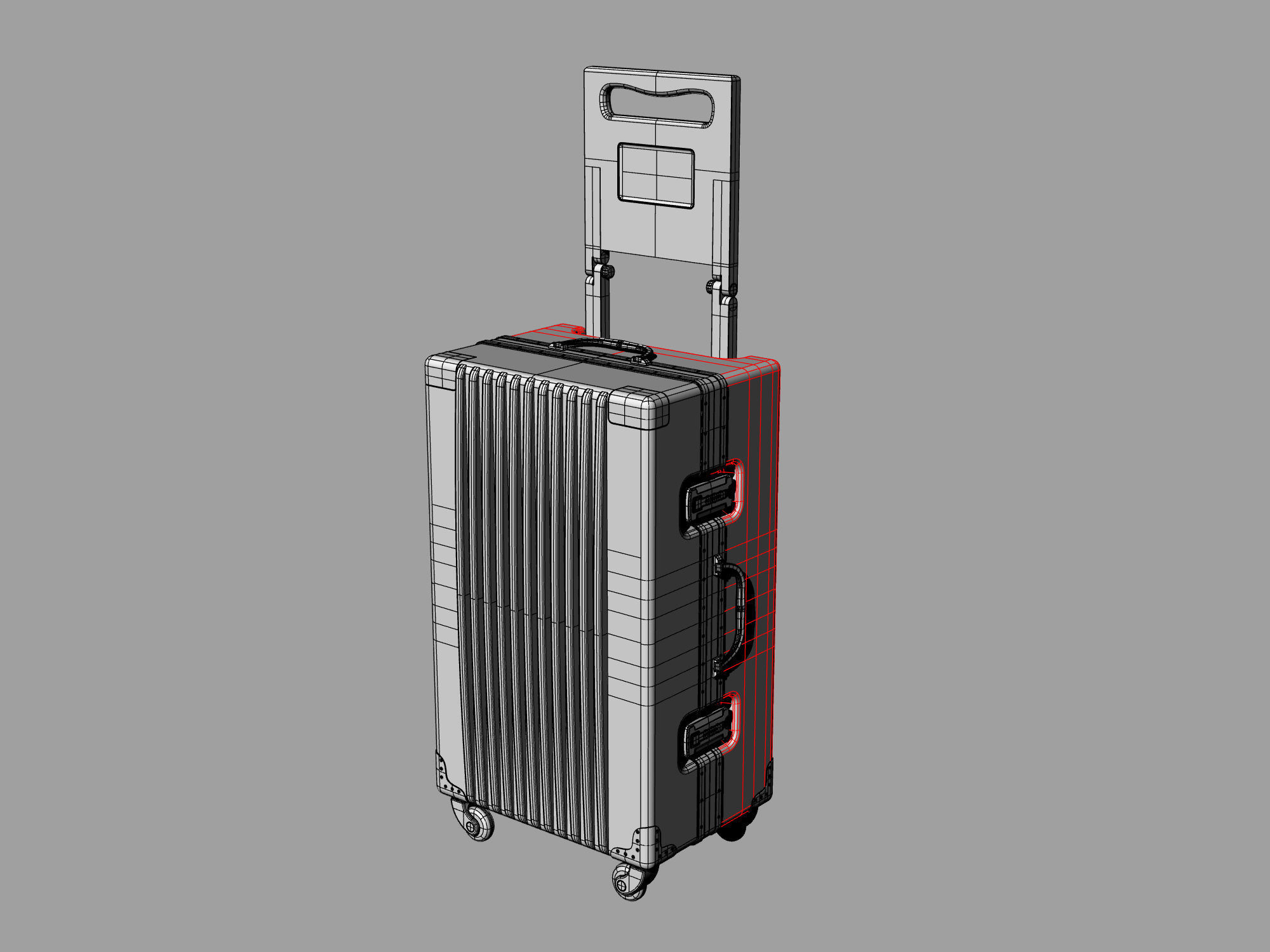 Suitcase 09 3D model_8