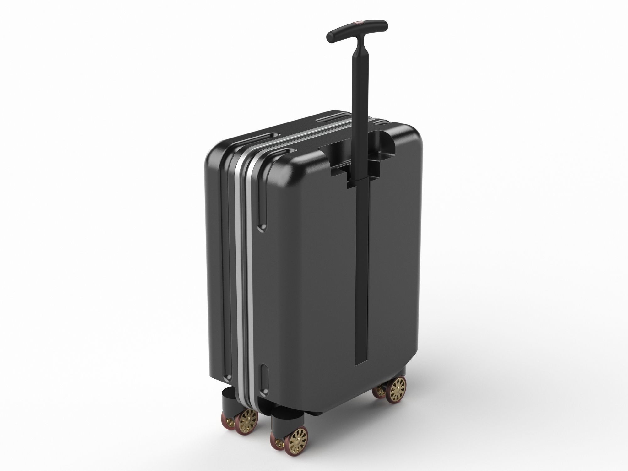 Suitcase 10 3D model_4