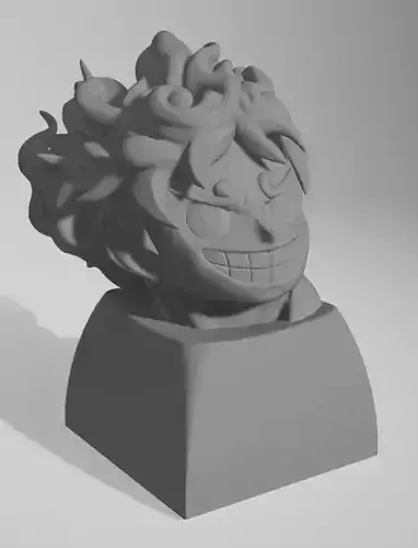 Luffy Gear V keycaps 