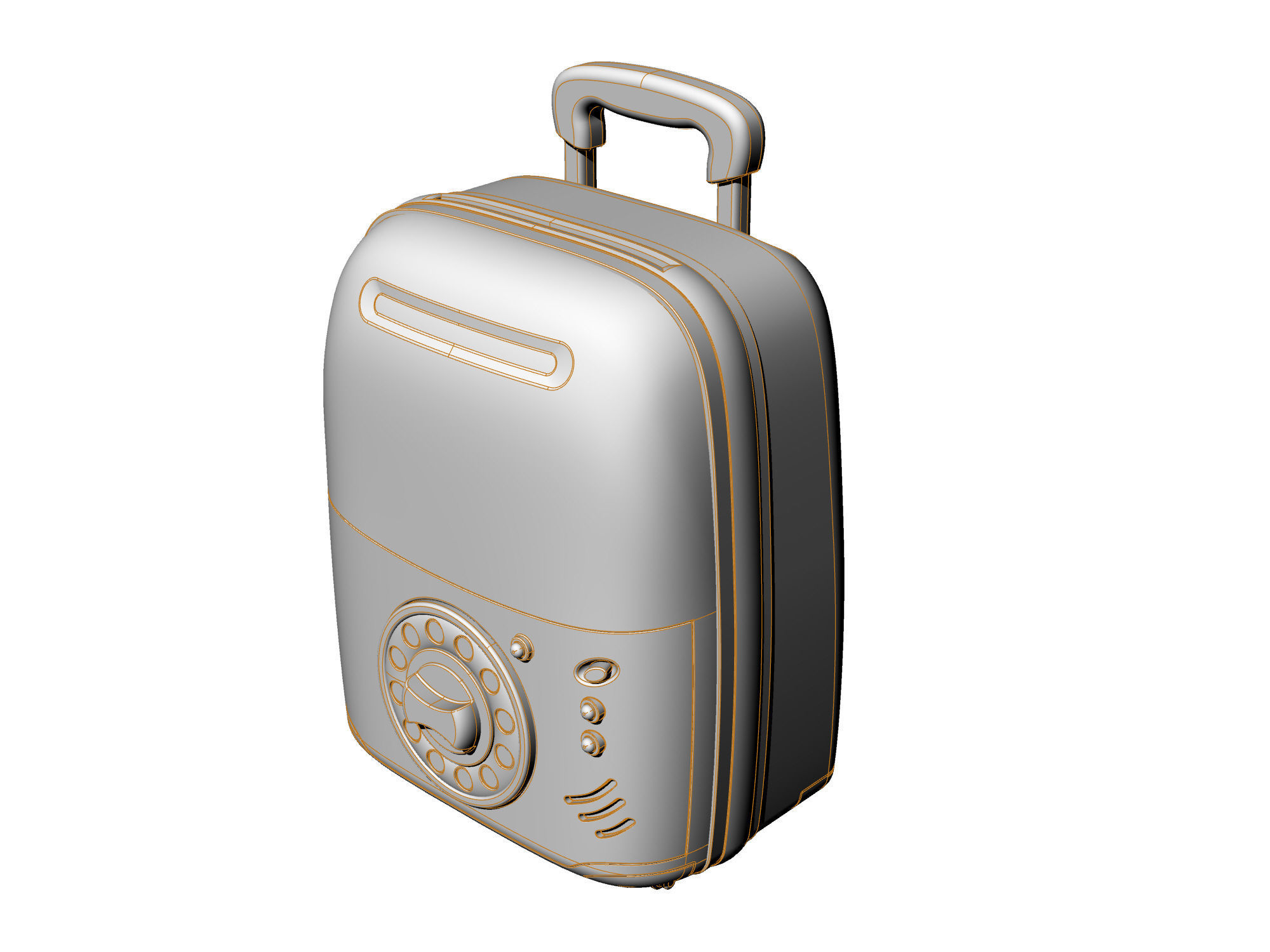 Suitcase 11 3D model_8
