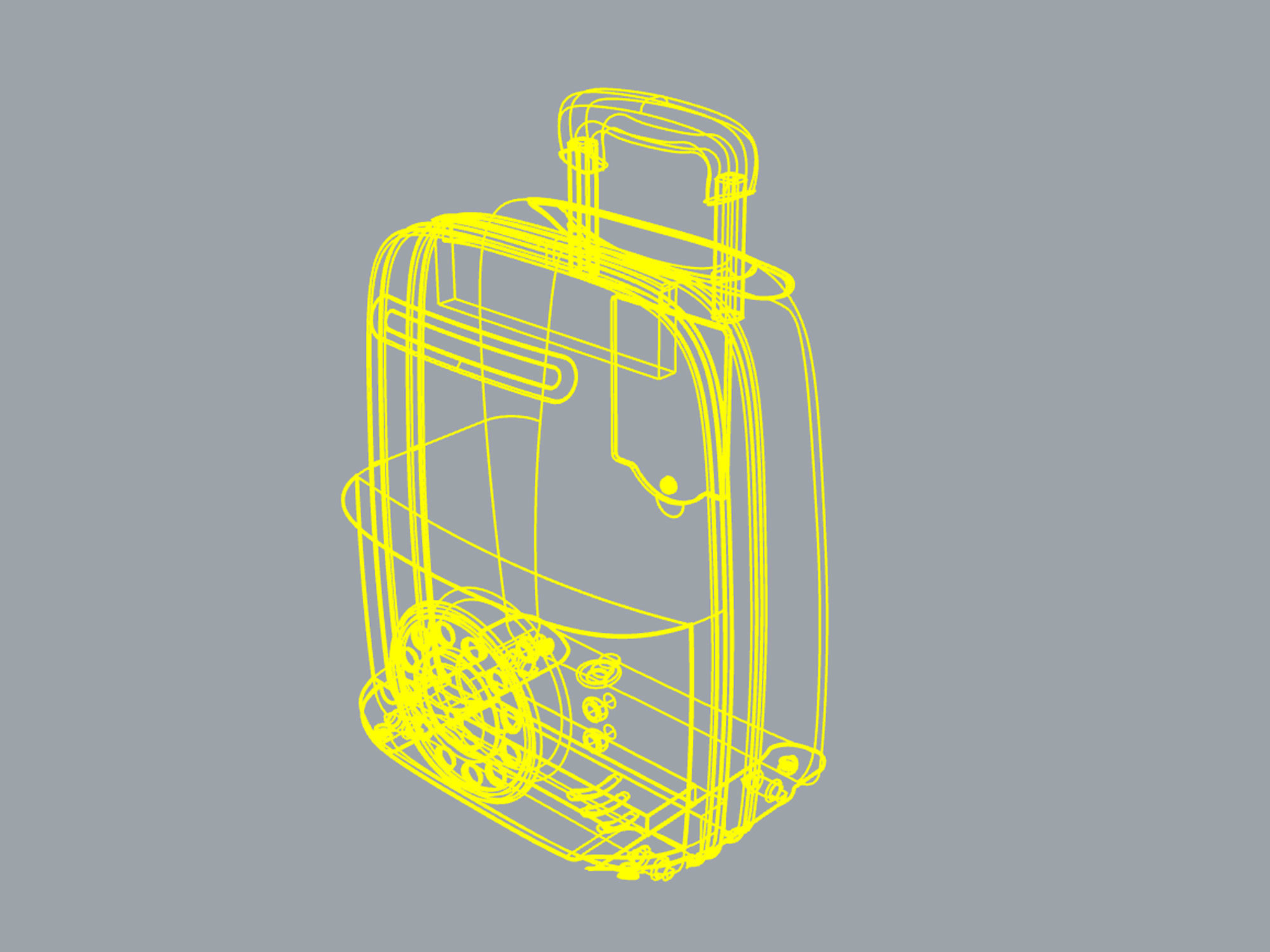 Suitcase 11 3D model_7