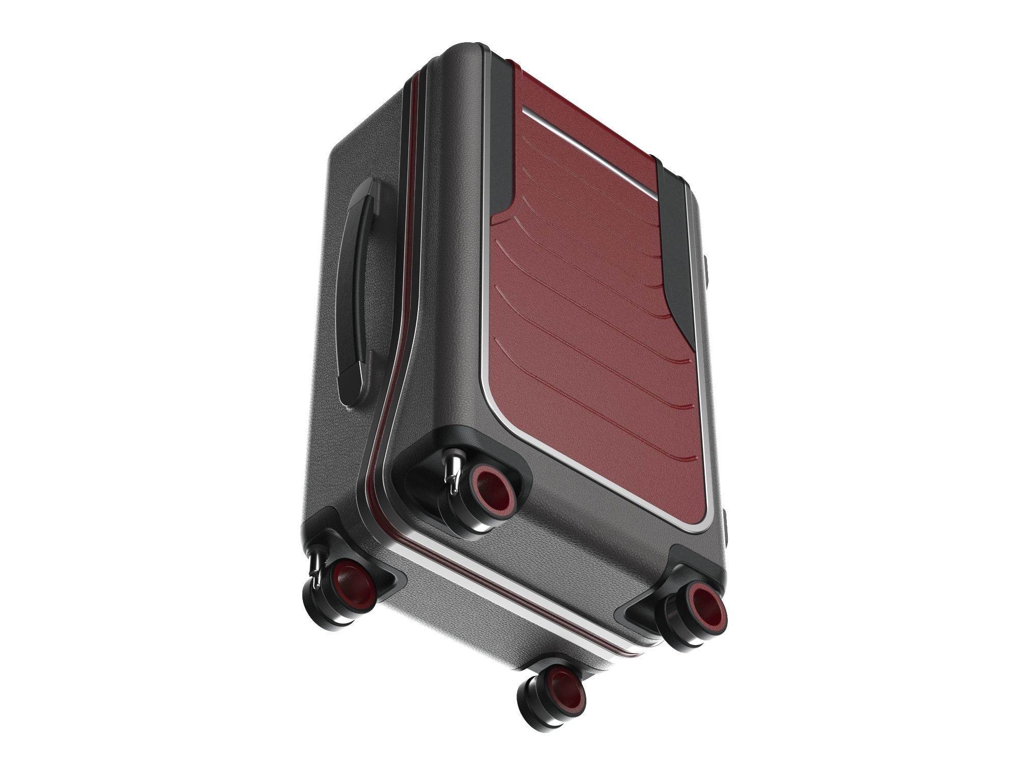 Suitcase 12 3D model_6
