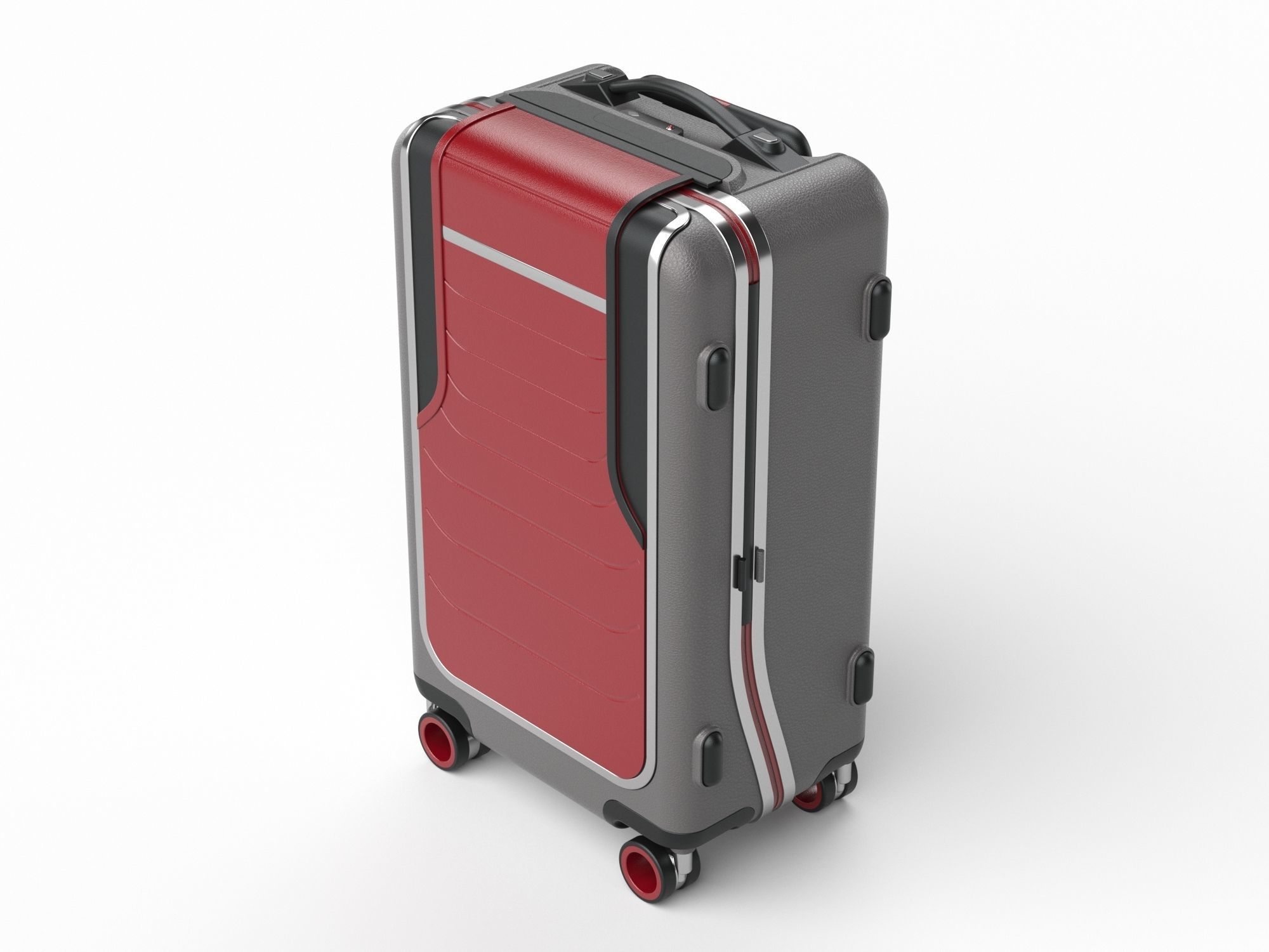 Suitcase 12 3D model_3