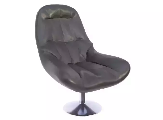 Leather chair 3D model