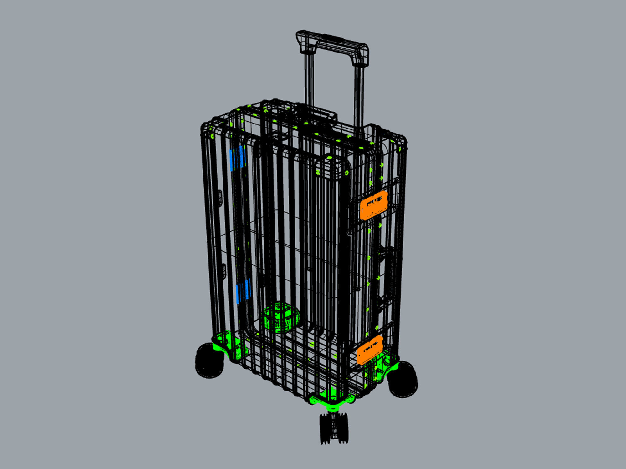 Suitcase 13 3D model_7