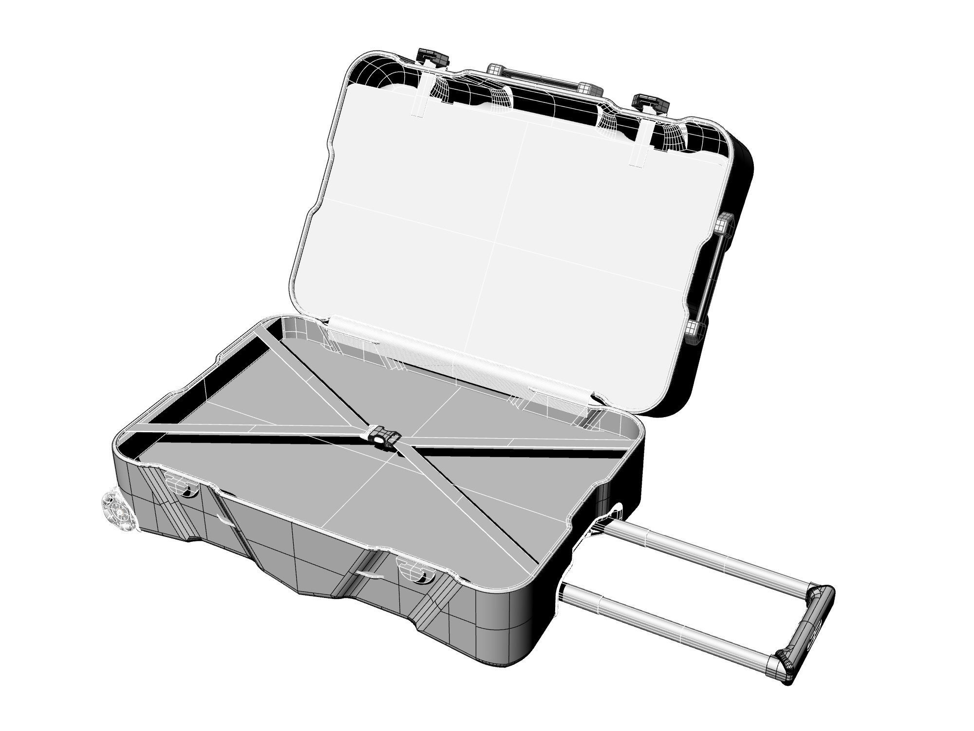 Suitcase 14 3D model_8