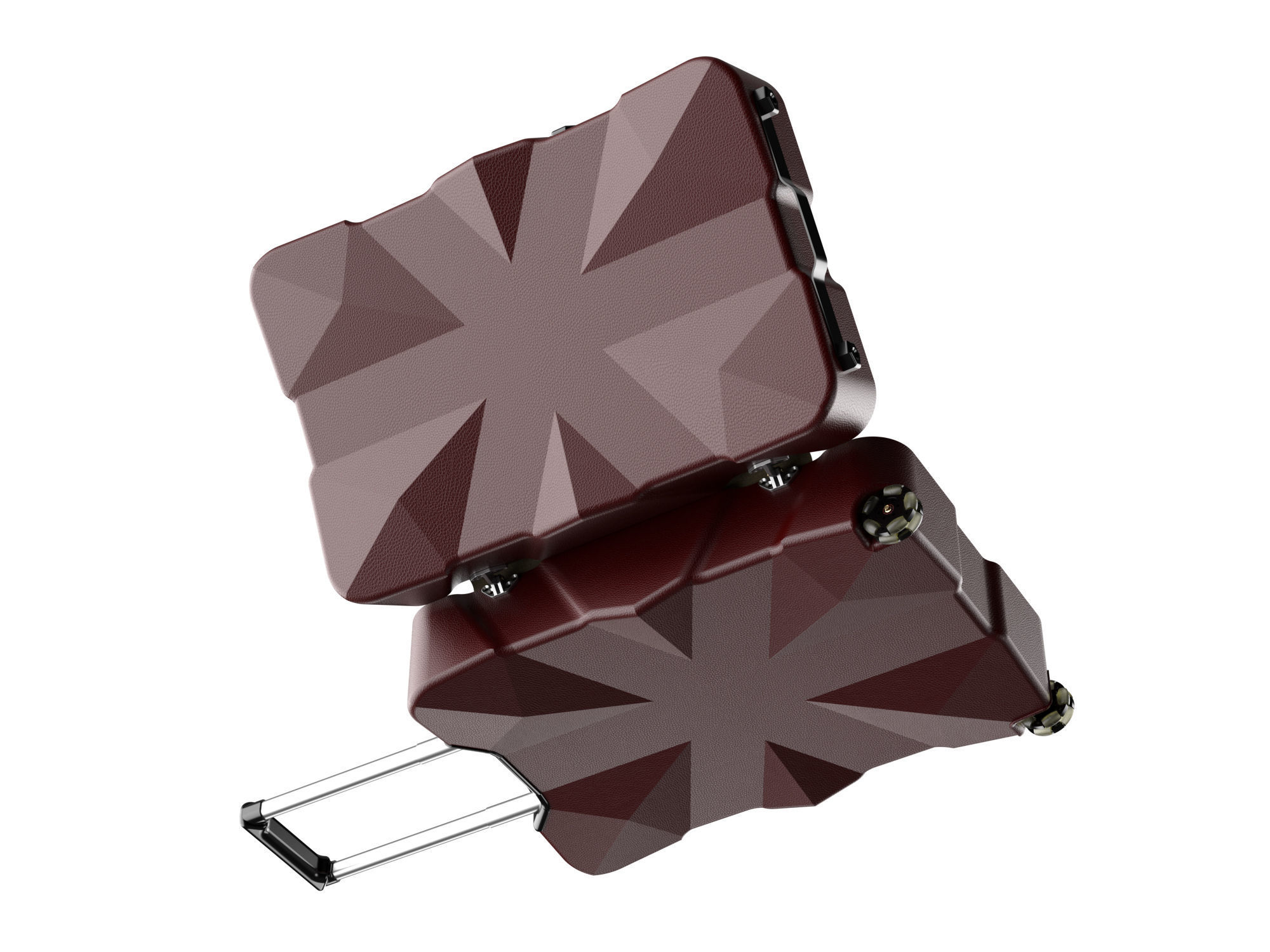 Suitcase 14 3D model_6
