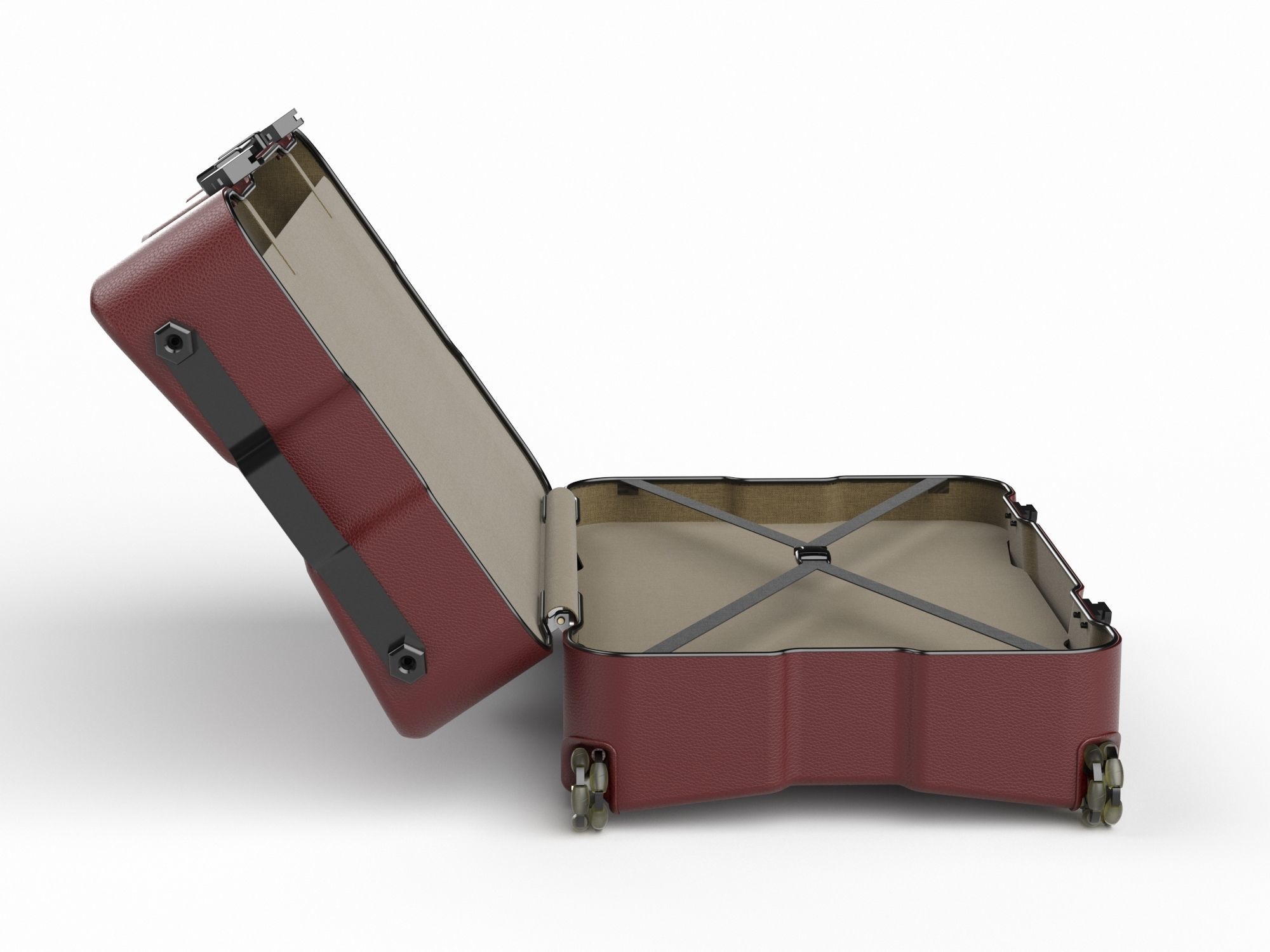 Suitcase 14 3D model_5