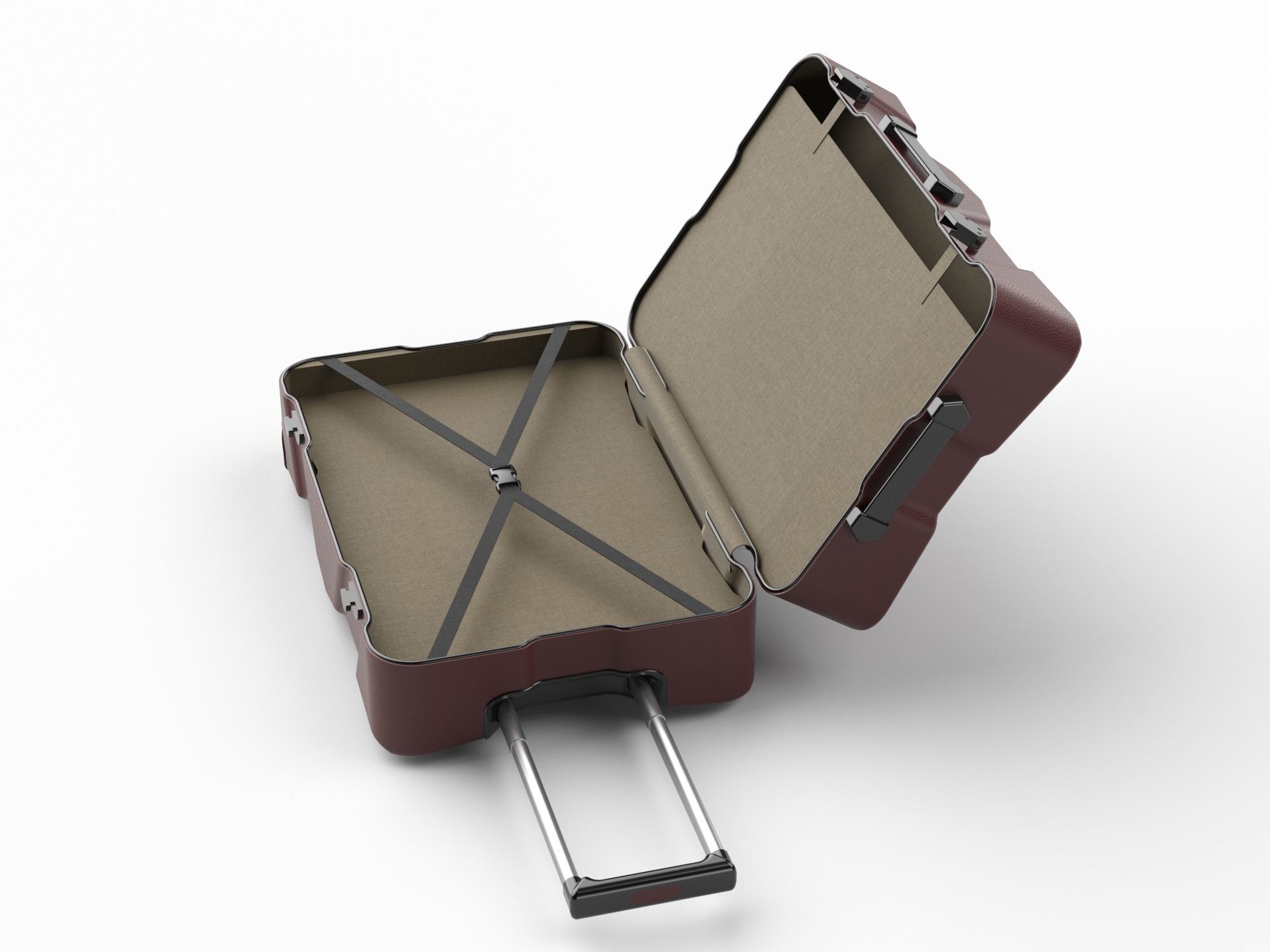 Suitcase 14 3D model_3