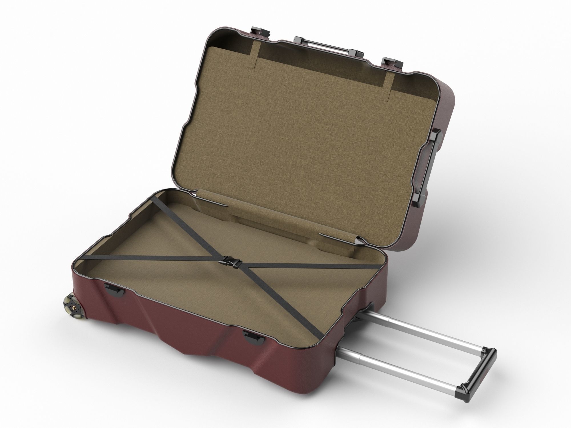 Suitcase 14 3D model_2