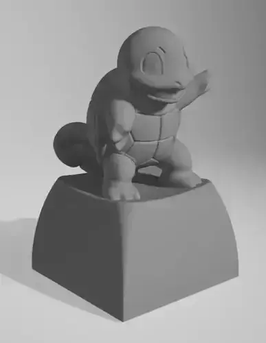 Squirtle keycaps 