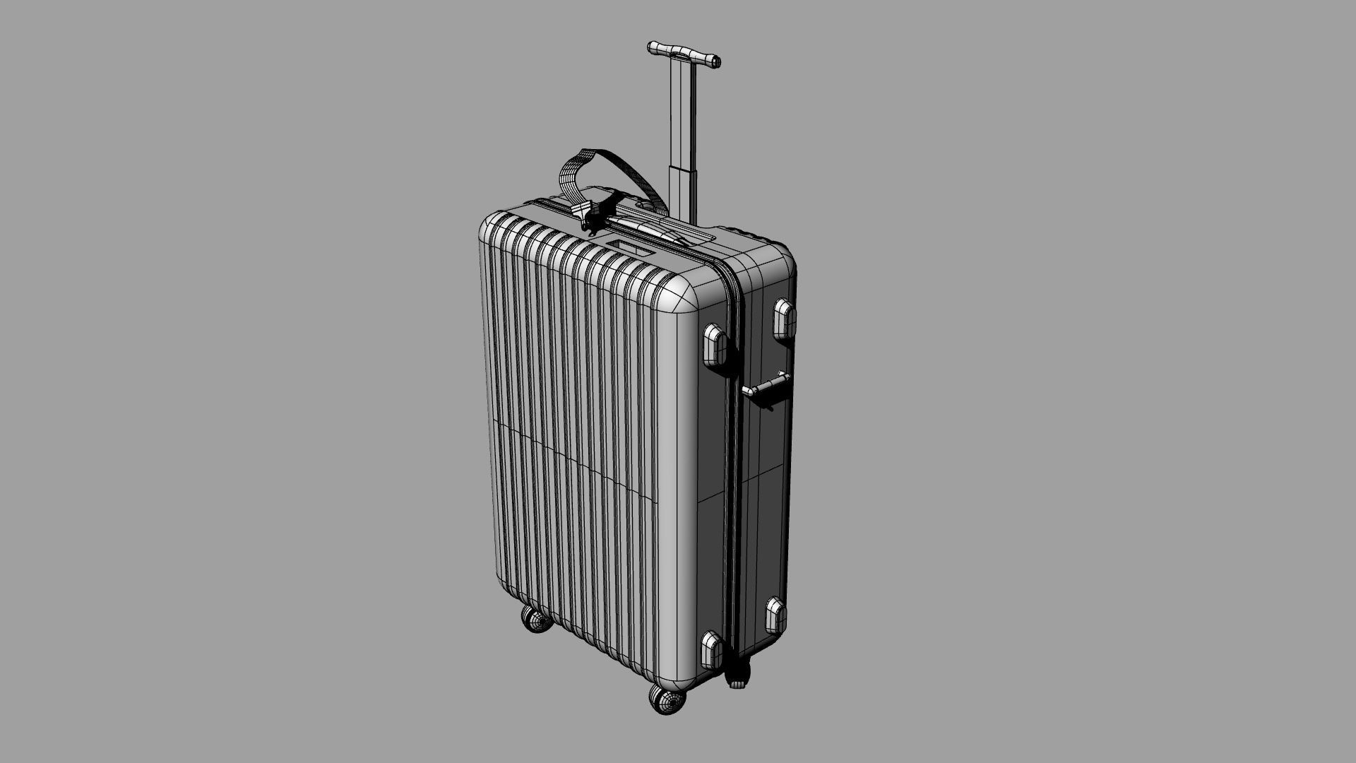 Suitcase 02 3D model_5